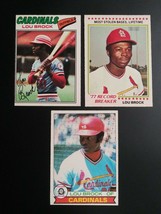 1977 1978 1978 RB 1979 O-Pee-Chee OPC Lou Brock Cardinals Baseball Card NM/MT - £23.76 GBP