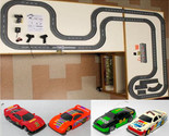 1993 UNUSED TYCO TCR Slotless Slot Car Total Control RACE SET 34ft + 5 V... - £159.27 GBP