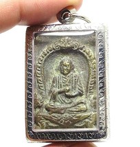 Somdej Toh Wat Rakang Thai Lp Nak Real Magic Miracle Yantra Amulet Siam Pendant - £105.10 GBP