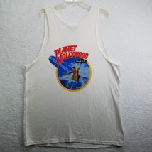 Planet Hollywood Maui Shirt Mens Extra Large Tank Vintage 1991 White Logo Surfer - £19.77 GBP