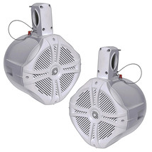 Power Acoustik Marine 6.5&quot; Wake Tower Speaker White (Pair) - £104.53 GBP
