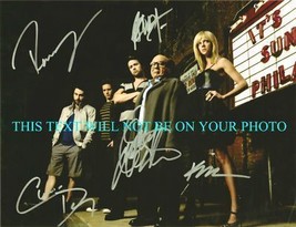 Its Always Sunny In Philadelphia Cast Signed Autograph 8x10 Rp Photo Devito + - £15.97 GBP