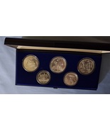 1978 RUSSIA USSR UNC SILVER SET (5) - MOSCOW OLYMPICS - SERIES III - 3.8... - $459.95