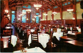 Dining Room of the Ahwahnee Hotel at Yosemite Natl Park California Postcard - £10.24 GBP