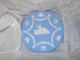 Wedgwood 2004 Jasperware Poseidon Blue Annual 7 " plate  NEW - $89.00