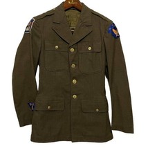 Named Harris 1940's WWII US Army Air Corp Jacket AACS Communications Specialists - $284.97