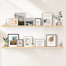 Floating Shelves For Wall, 48 Inch Long Floating Shelves For Wall, Clear... - $668.12 MXN