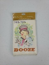Nos Sealed 10 Vtg Red Farm Studio Cocktails &quot;Yes, Yes Booze&quot; Invitation Cards - £19.95 GBP