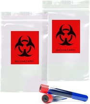 1000 Biohazard Specimen Zipper Bags 2 Wall - 3 x 5 - 2 Mil - £69.84 GBP