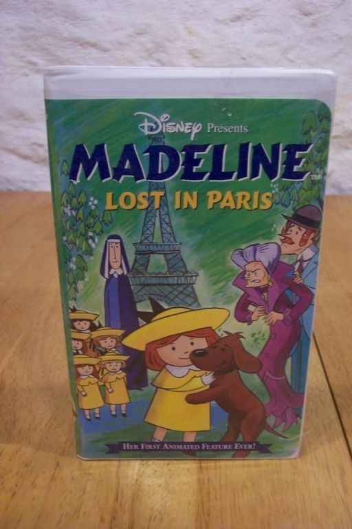 Walt Disney MADELINE Lost in Paris VHS VIDEO - VHS Tapes