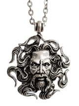 Kolovrat Sun God Necklace Warrior Pendant Belenos Large Heavy Slavic War God - £14.99 GBP