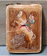 Vintage 1960&#39;s Roy Rogers Children&#39;s Bi-Fold Wallet Zip Around Closure - $69.93