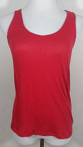 BDG Womens Tank Top Medium Red Sleeveless Racerback Urban Outfitters Lay... - $6.99