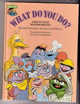 Sesame Street What Do You Do Jim Henson&#39;s Muppets Ex+ - £10.31 GBP