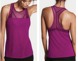 Victoria’s Secret Sport VSX Women’s small Mesh Fushia Pink Tank Top - £9.46 GBP