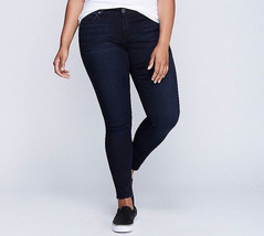 Seven 7 Melissa McCarthy Dark SKINNY Denim Leggings Jeans PLUS Sz 16 Lane Bryant - £31.16 GBP