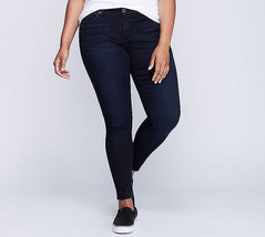 Seven 7 Melissa McCarthy Dark SKINNY Denim Leggings Jeans PLUS Sz 16 Lane Bryant - £30.90 GBP