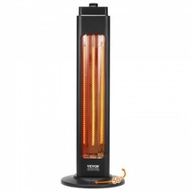 Infrared Heater, 1500W Oscillation Electric Space Heater, Patio Heater w/ 2 ... - $114.24