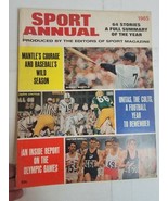 Vintage Sport Magazine 1960s Mickey Mantle Johnny Unitas Colts Yankess O... - £22.90 GBP