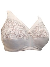 Penningtons NATURAL Floral Lace Minimiser Full Cup Bra 46F - $19.08