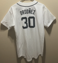 $9.99 Magglio Ordonez #30 MLB Detroit Tigers Vintage 90s Boys White Jersey XL - $9.89