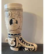 large porcelain west Germany  boot mug stein - $24.03