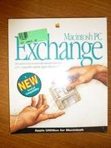 Vintage 1992 Apple Macintosh PC Exchange Software NEW, SEALED PACKAGING - $125.00