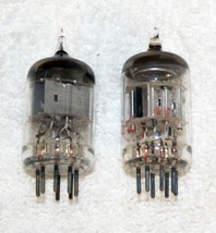2- Vintage Used Type 6AL56 Audio Vacuum Tubes ~ Sylvania ? Worn Markings Test VG - £7.89 GBP
