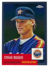 2022 Topps Chrome Platinum #75 Craig Biggio Houston Astros - £1.00 GBP