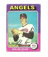 Vintage Topps #500 Nolan Ryan California Angels Baseball Card - 1975 - £9.49 GBP