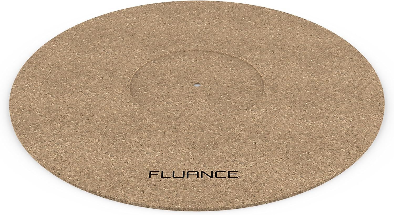 Fluance Turntable Cork Platter Mat - Audiophile Grade Enhances Sound And  			
