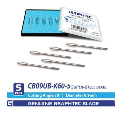 Authentic Graphtec Blade CB09UB-K60 .9mm Supersteel 30°Blade for Window ... - $160.89