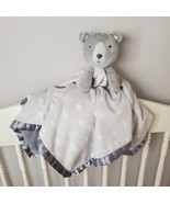 Cloud Island Gray Bear Lovey Blanket Large Baby Doll Plush Tree Print Nu... - £10.99 GBP