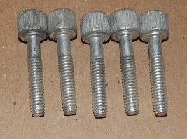 Thumb Screw Knurled 1/4-20 x 1 3/8&quot; Shoulder Head Galvanized Steel USA N... - $4.89