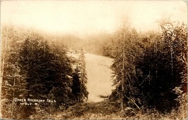 RPPC Upper Pitchfork Falls Skagway Alaska AK UNP Postcard S8 - £12.37 GBP