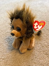 TY CECIL the LION BEANIE BABY - MINT with MINT TAG - £7.46 GBP