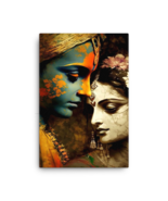 Canvas Wall Art Lord Radha Krishna Canvas High-Quality Painting Home Dec... - £154.11 GBP+