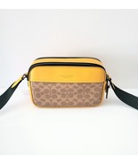 Coach CAX46 Graham Crossbody Signature Colorblock Bag Tan Buttercup - $151.10