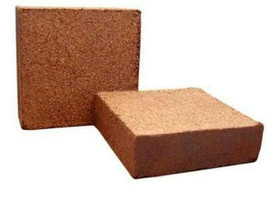 200g COCO FIBER coconut coir worm castings media block hydroponic soilless brick - $9.99