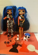 Lot Of 2 Lol Surprise Limited Edition Omg Downtown Bb Dolls And Family Lot - £39.38 GBP