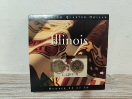 State Quarters Coins of America U.S. Minted Quarter Dollar #21 Illinois - £7.90 GBP