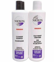 NIOXIN System 6 Cleanser Shampoo  &amp; Scalp Therapy Conditioner 300ml(10 oz)  Set - £39.04 GBP