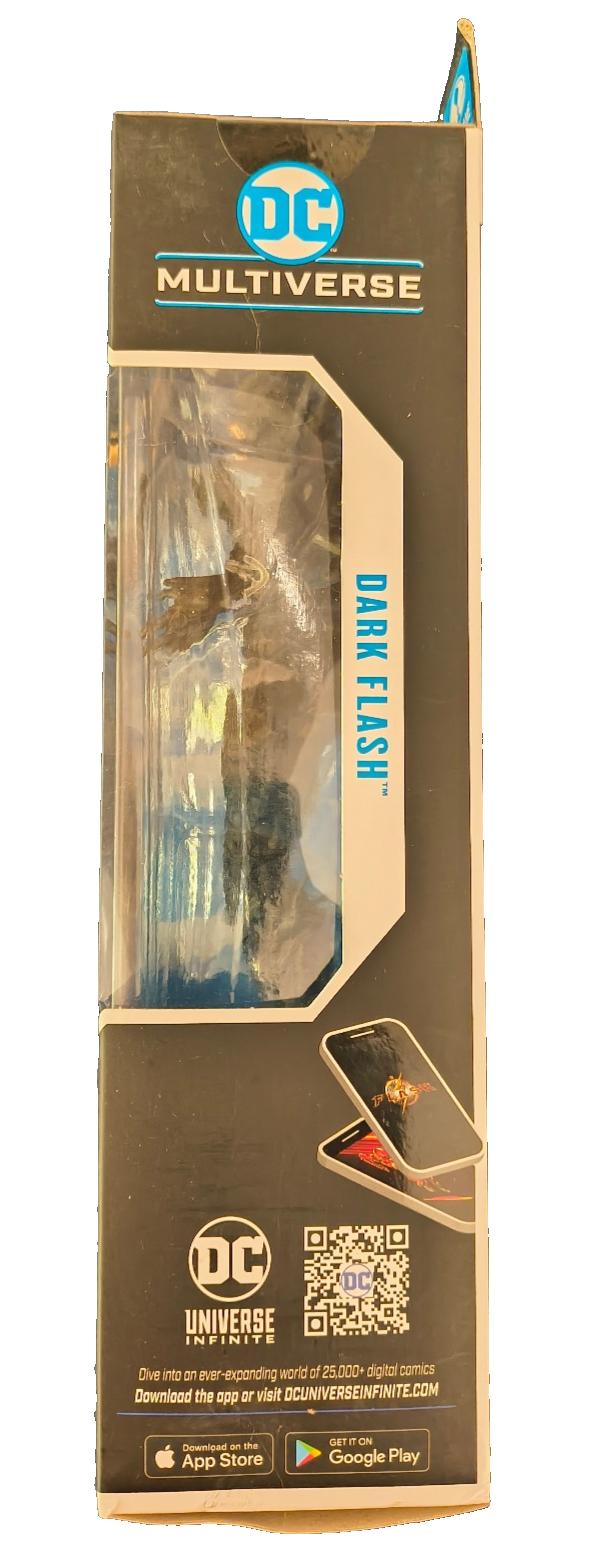 McFarlane - DC Multiverse - The Flash Movie 7" Action Figure - Dark Flash New Item image 3