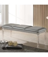 Antique Silver Bench - Classic Contemporary Style - $677.80 CAD