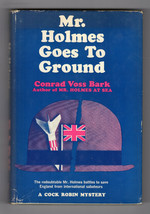 Conrad Voss Bark Mr. Holmes Goes To Ground First Edition Hardcover Dj Mystery - £14.41 GBP
