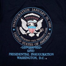Vintage 1993 Bill Clinton Inauguration Made in USA Single Stitch T-Shirt... - $19.95