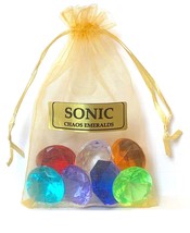 Sonic 7 Chaos Emeralds - IN A BAG - £11.78 GBP