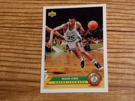 1992-93 Upper Deck McDonald&#39;s Boston Celtics Basketball Card #P2 Reggie Lewis - £1.17 GBP