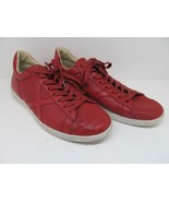 Bootleg By John Varvatos Low Top Red Sneakers Mens Size 11 M EUC - £55.28 GBP