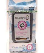SPA SCRIPTIONS GLACIER WATER + COLLAGEN CLEANSING WIPES 60-Ct - $24.58 CAD